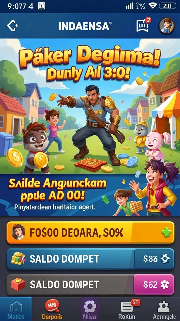 Level menantang yang selalu memberikan pengalaman baru.