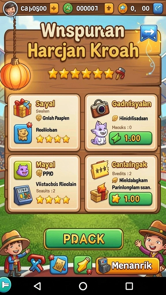 Grafik memukau yang membuat pengalaman bermain lebih seru.