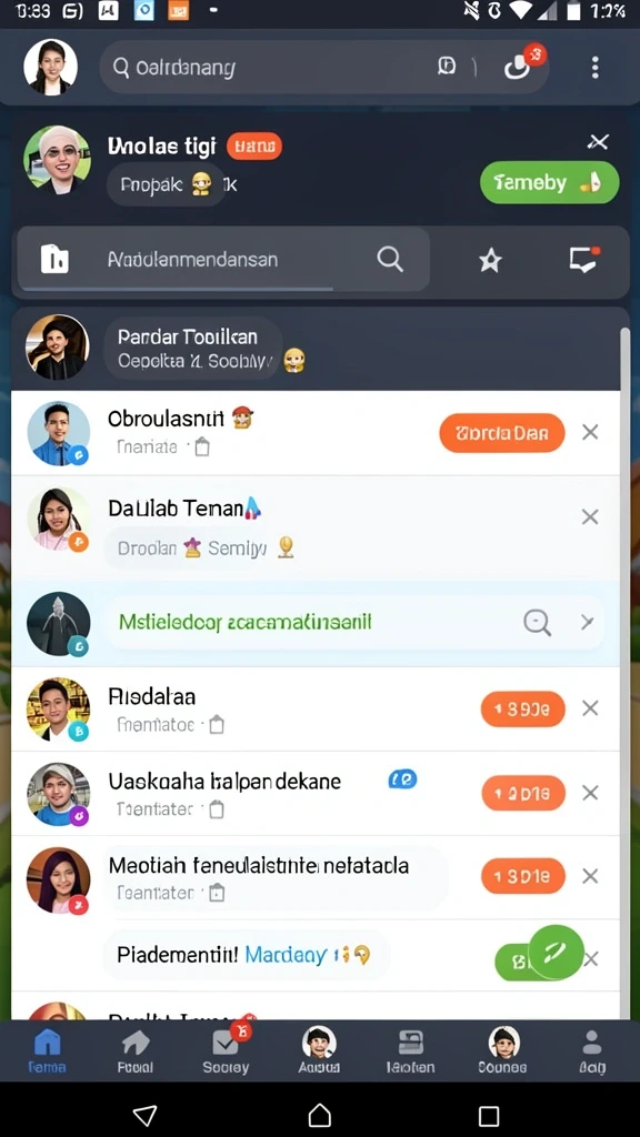 Pengalaman bermain yang seru dan interaktif.