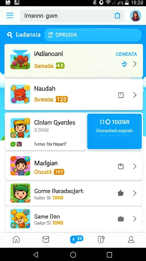 Fitur karakter yang beragam untuk dipilih.
