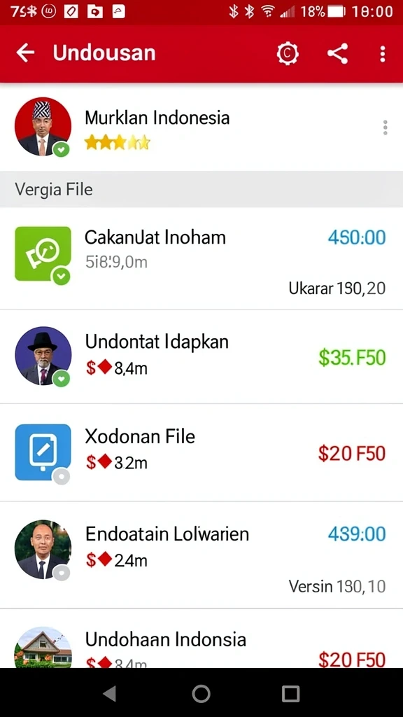 Fitur reward yang memuaskan untuk setiap pencapaian.
