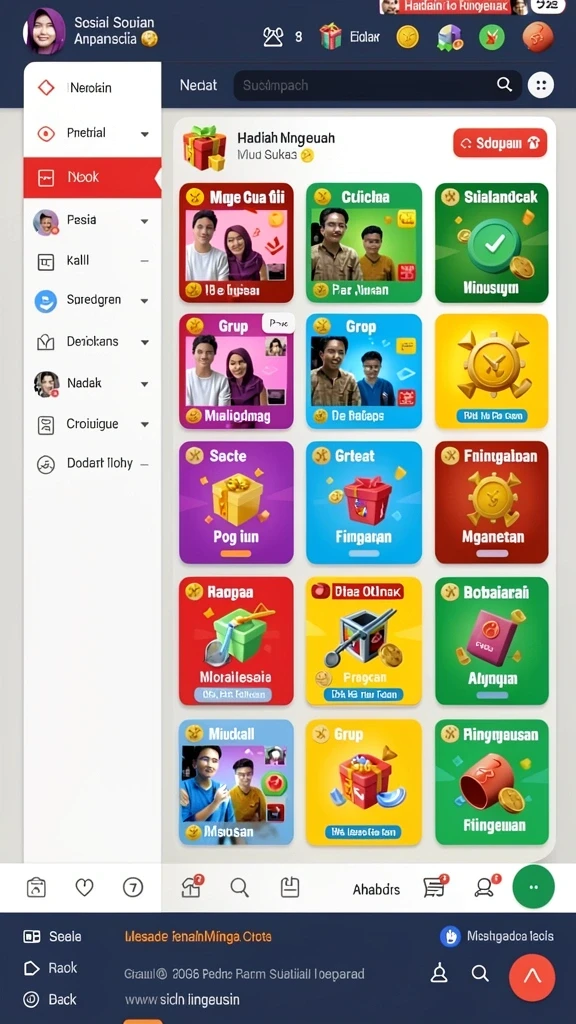 Memperlihatkan fitur bonus yang menguntungkan.