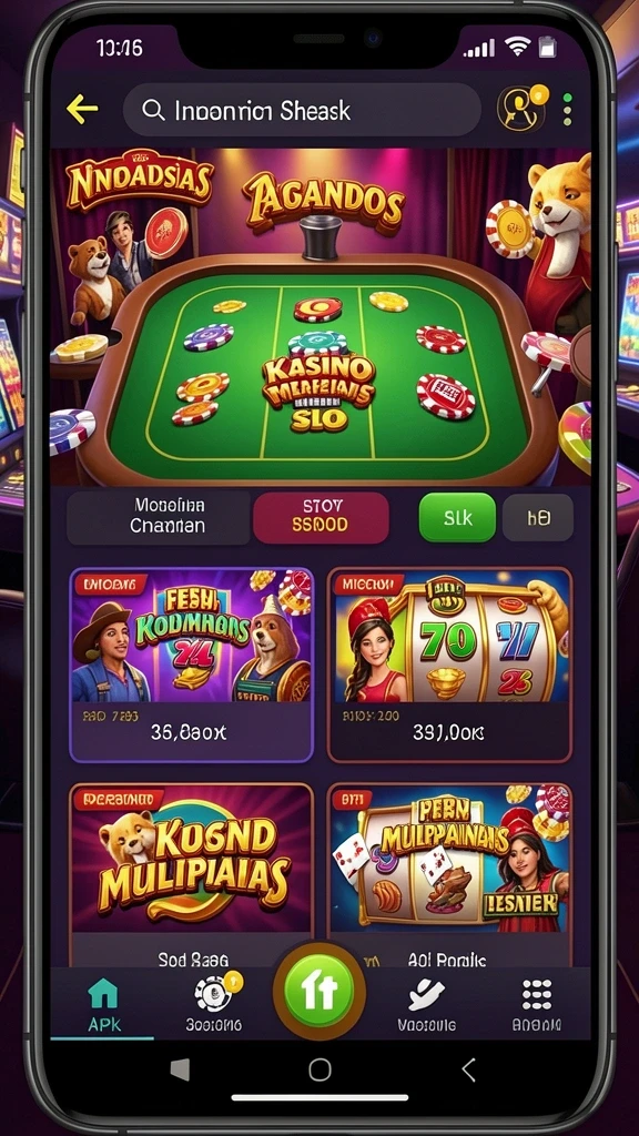 Ilustrasi gameplay yang menantang dan seru.