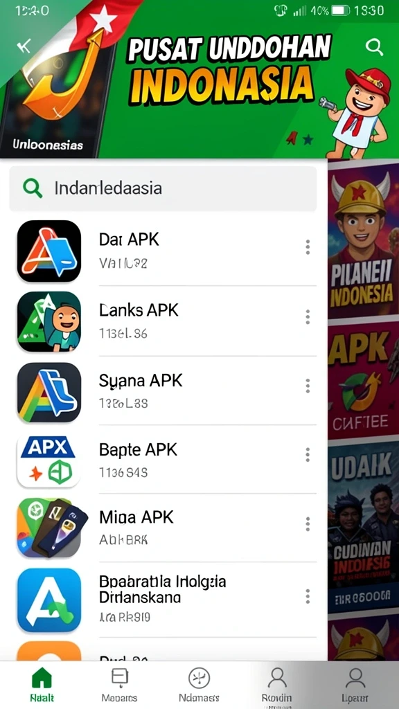 Tampilan awal aplikasi KEKAR4D yang menarik.