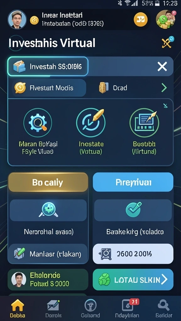Menunjukkan item khusus yang dapat digunakan dalam permainan.