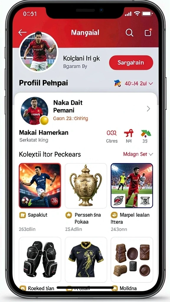 Tampilan awal game yang menarik dan memikat.