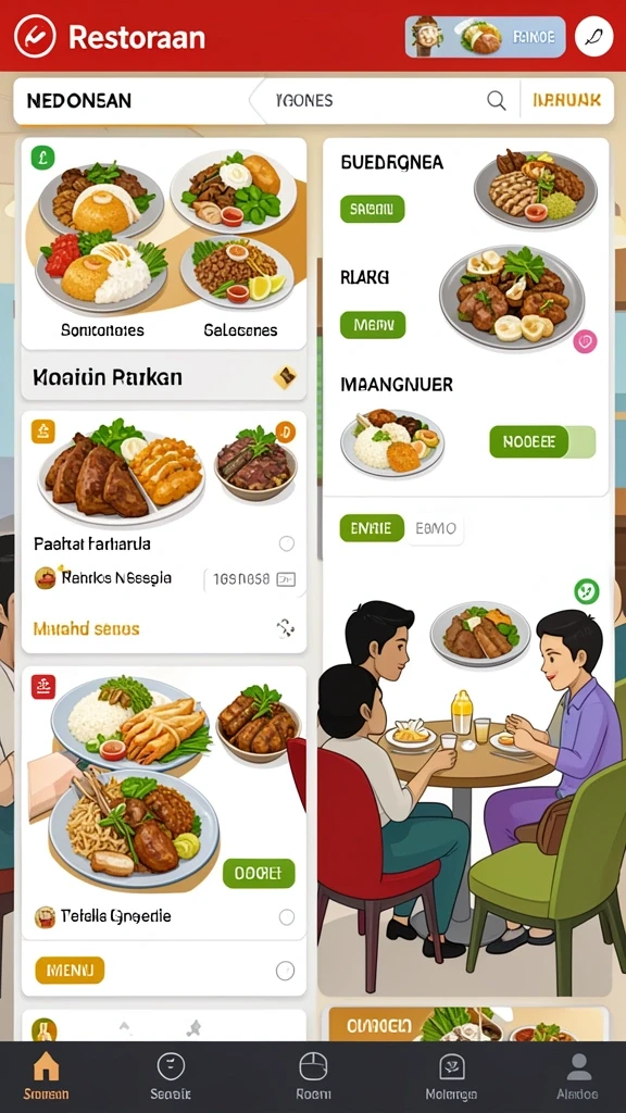 Tampilan antarmuka yang ramah pengguna.