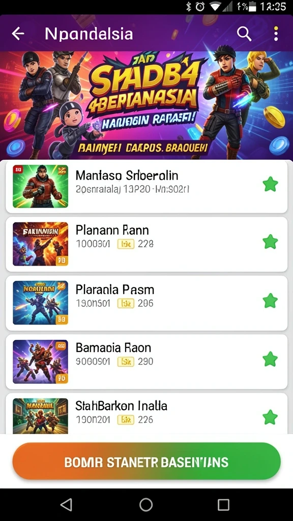 Beragam pilihan permainan kasino yang dapat dimainkan.