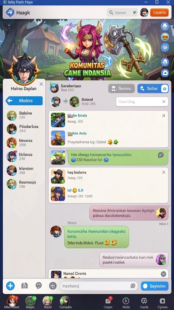Tangkapan layar menampilkan pemandangan indah dalam game.
