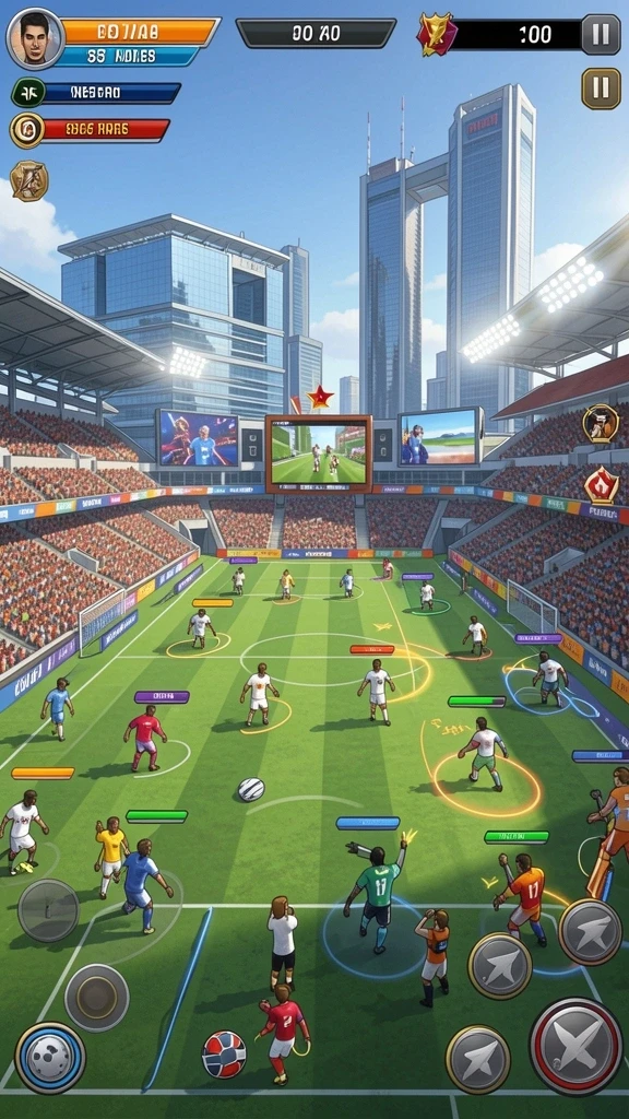 Fitur komunitas yang memungkinkan interaksi antar pemain.
