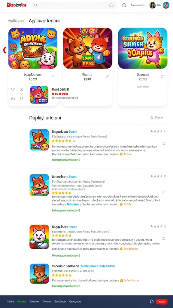 Fitur sosial yang memungkinkan interaksi antar pemain.