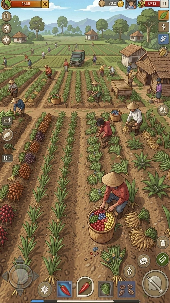 Menu item dan pembaruan yang bervariasi.