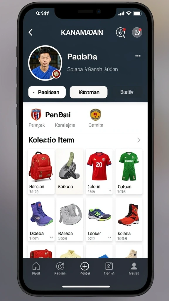 Berinteraksi dengan pemain lain di komunitas.