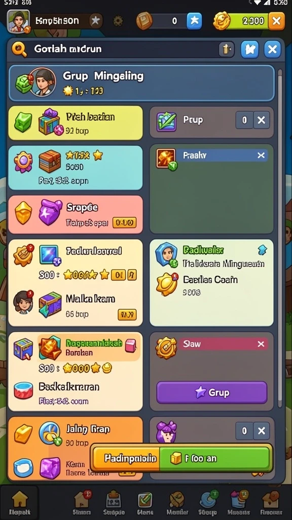 Tangkapan layar menampilkan grafis menarik dalam gameplay.