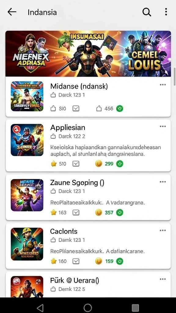 Tampilan antarmuka yang menarik dan mudah dinavigasi.
