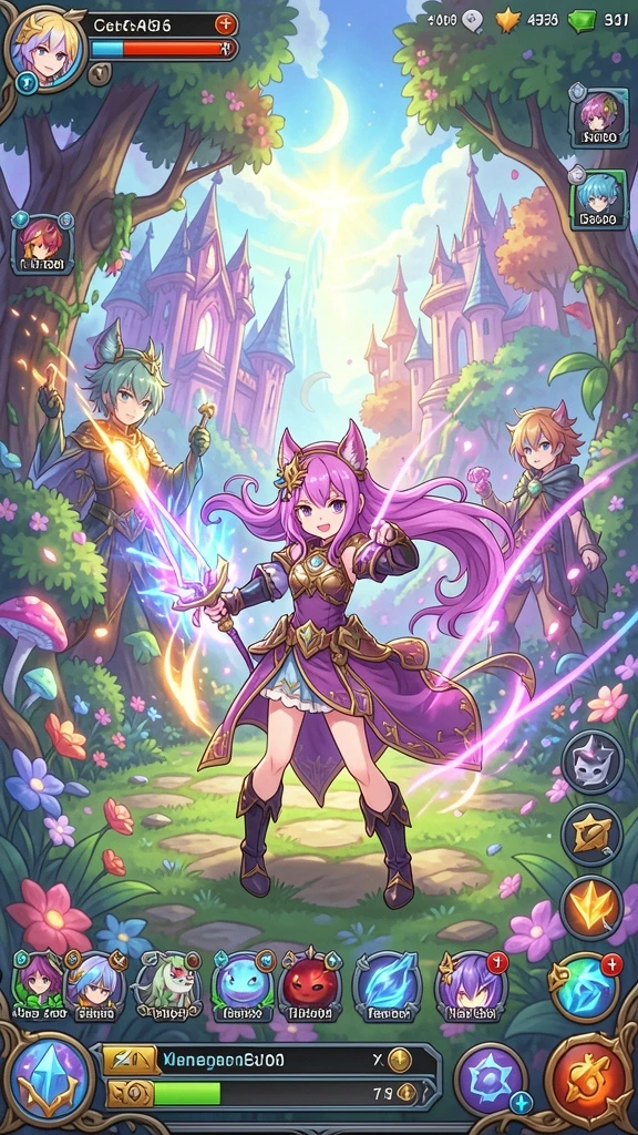 Mode multiplayer yang seru dan kompetitif.
