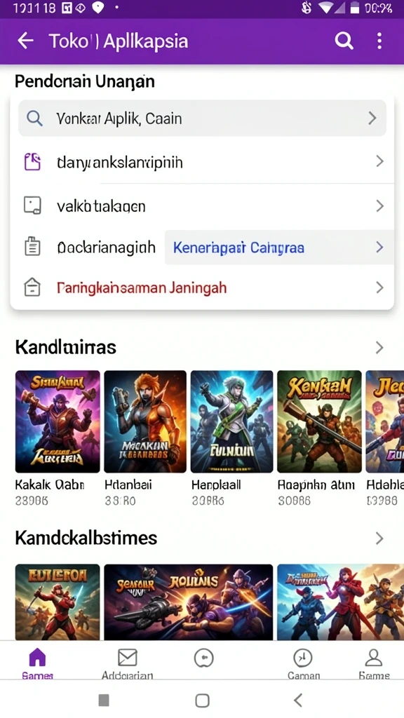 Karakter-karakter yang unik dan beragam untuk dipilih.