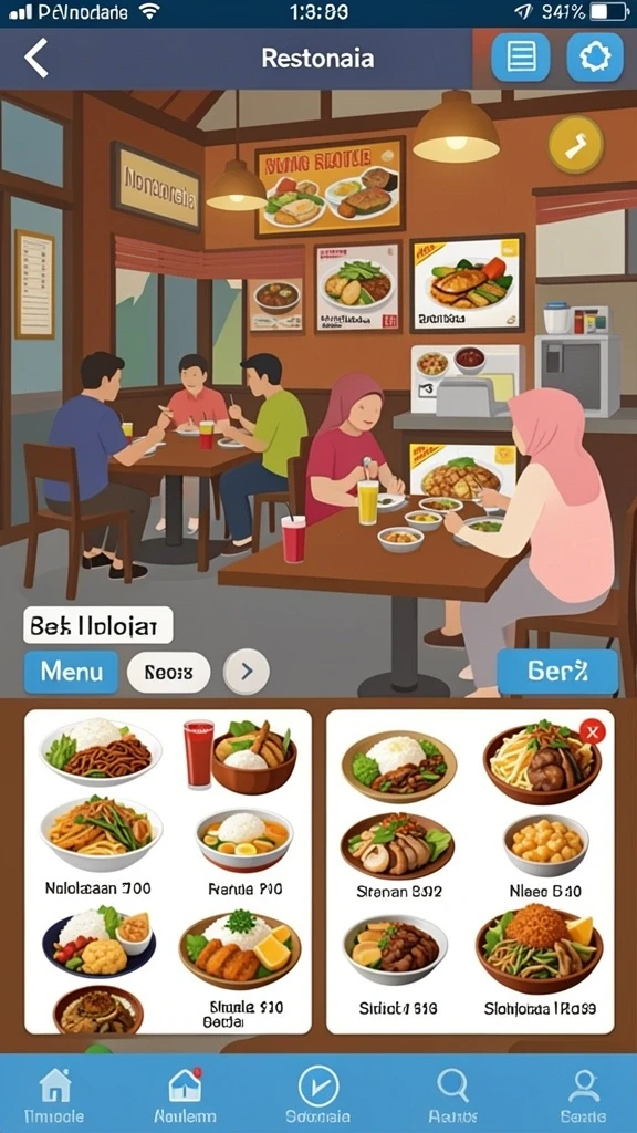 Sistem keamanan yang kuat menjamin data pengguna.