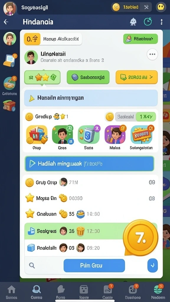 Grafis indah yang memukau dalam petualangan.