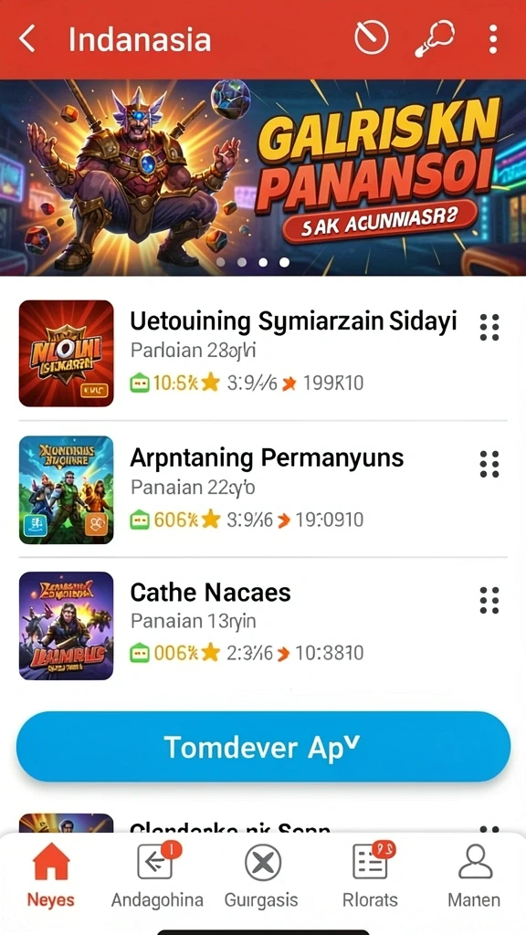 Pengalaman bermain yang menyenangkan dengan berbagai tema pilihan.