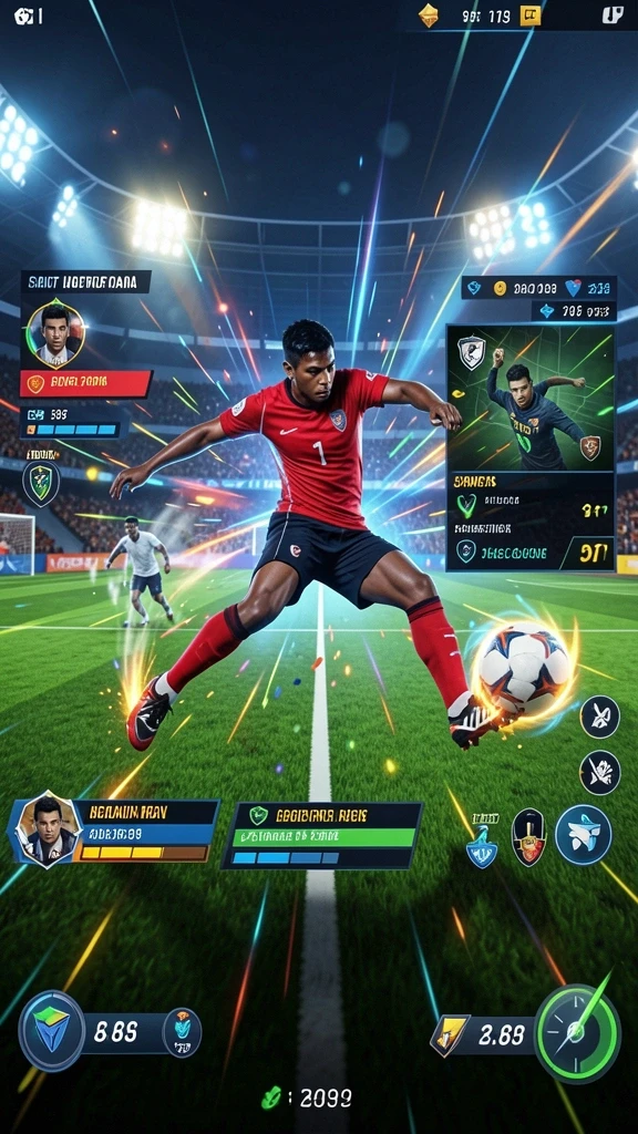 Screenshot menampilkan mode multiplayer yang seru dengan teman-teman.